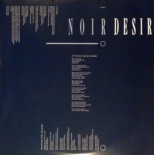 Noir Désir - Où Veux-Tu Qu'Je R'garde | Barclay (831 484-1) - 2