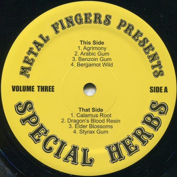 Metal Fingers - Special Herbs Volume 3 & 4 | Nature Sounds (NSD 102) - 3