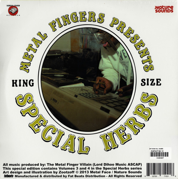 Metal Fingers - Special Herbs Volume 3 & 4 | Nature Sounds (NSD 102) - 2