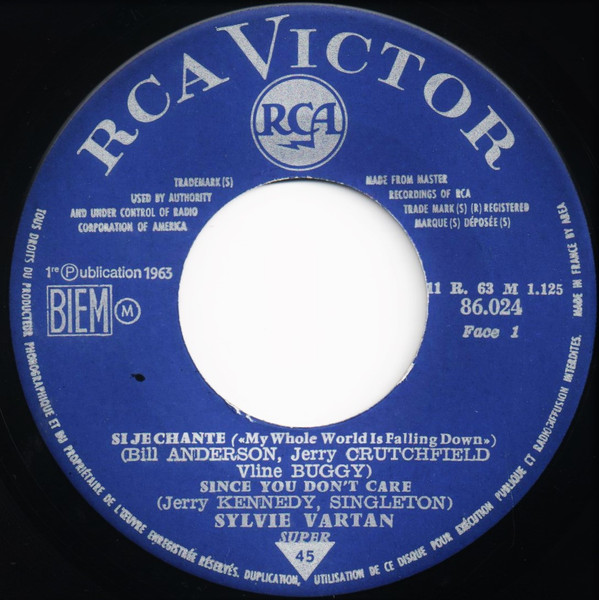 Sylvie Vartan - Sylvie À Nashville - 1 | RCA Victor (86.024 M) - 2