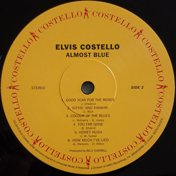 Elvis Costello & The Attractions - Almost Blue | UMe (602547331076) - 4 Elvis Costello & The Attractions - Almost Blue | UMe (602547331076) - 4