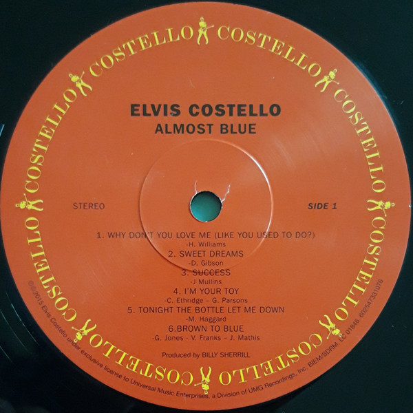 Elvis Costello & The Attractions - Almost Blue | UMe (602547331076) - 3 Elvis Costello & The Attractions - Almost Blue | UMe (602547331076) - 3