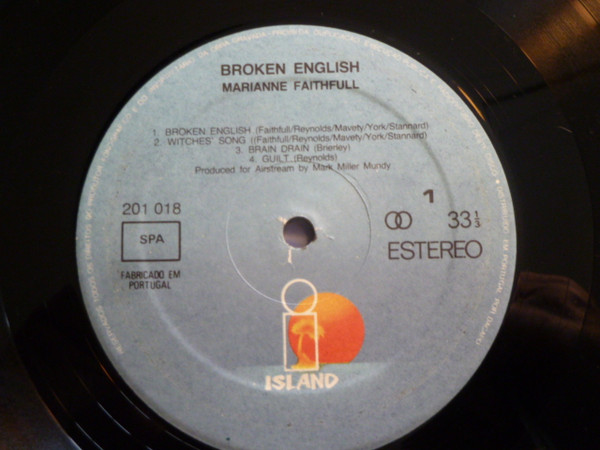 Marianne Faithfull - Broken English | Island Records (201.018) - 4