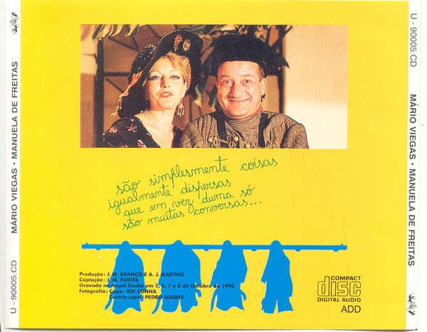 Mário Viegas / Manuela De Freitas - Poemas De Bibe | UPAV (U-90005-CD) - 2 Mário Viegas / Manuela De Freitas - Poemas De Bibe | UPAV (U-90005-CD) - 2