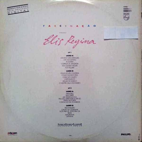 Elis Regina - Fascinação (O Melhor De Elis Regina) | Philips (836 844-1) - 4