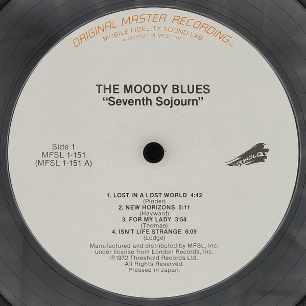 The Moody Blues - Seventh Sojourn | Mobile Fidelity Sound Lab (MFSL 1-151) - 2