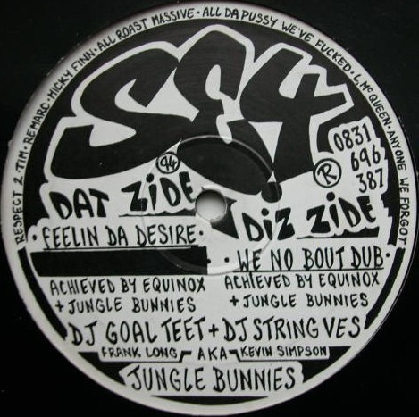 Jungle Bunnies - We No Bout Dub / Feelin Da Desire | Ard Kickin Toonz (SE4 001) - main