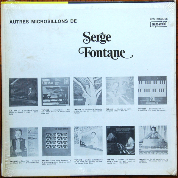 Serge Fontane - 26 Mélodies Pour Danser Et Rêver [Vinyl] | Trans-World (TWF-9527) - 2