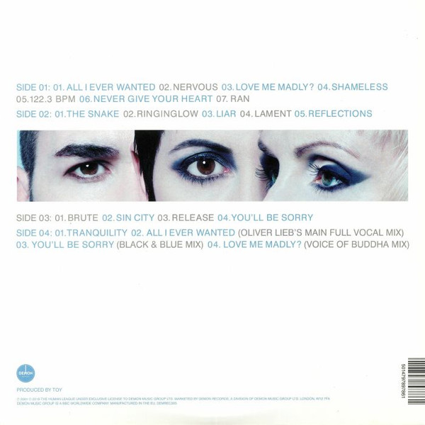 The Human League - Secrets | Demon Records (DEMREC305) - 3