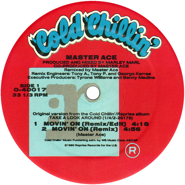 Masta Ace - Movin' On | Cold Chillin' (0-40017) - 3 Masta Ace - Movin' On | Cold Chillin' (0-40017) - 3