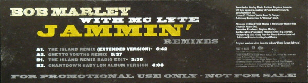 Bob Marley With MC Lyte - Jammin' (Remixes) | Tuff Gong (JAM 2) - 2