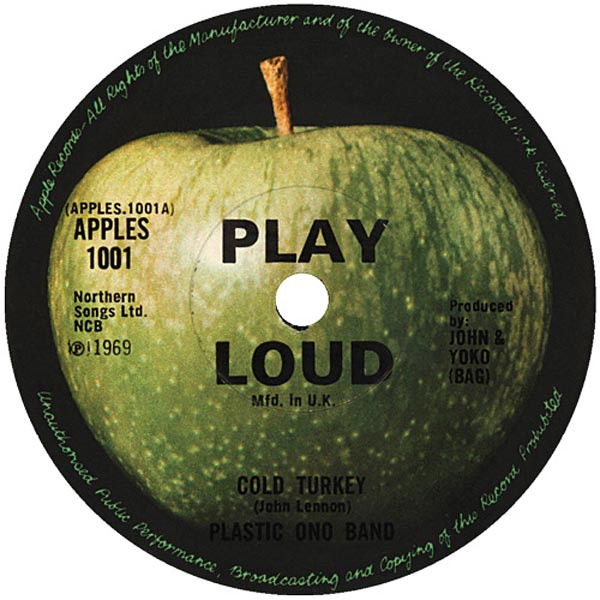 The Plastic Ono Band - Cold Turkey / Don't Worry Kyoko (Mummy's Only Looking For A Hand In The Snow) | Apple Records (APPLES 1001) - 3