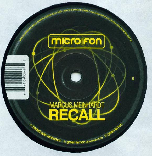 Marcus Meinhardt - Recall | Micro.fon (m.f 07) - 2 Marcus Meinhardt - Recall | Micro.fon (m.f 07) - 2
