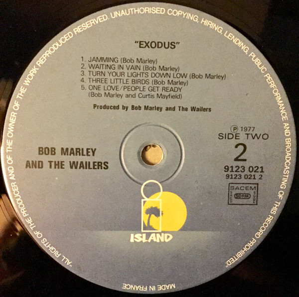 Bob Marley & The Wailers - Exodus | Island Records (9123 021) - 4 Bob Marley & The Wailers - Exodus | Island Records (9123 021) - 4