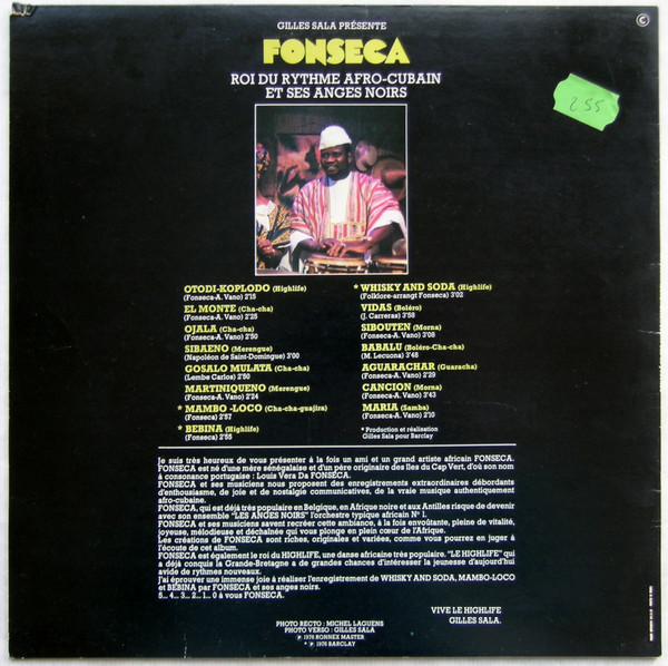 Fonseca Et Ses Anges Noirs - Fonseca Et Ses Anges Noirs | Riviera (920.497) - 2