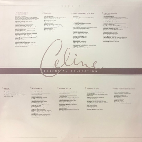 Céline Dion - My Love Essential Collection | Columbia (196588794513) - 4 Céline Dion - My Love Essential Collection | Columbia (196588794513) - 4