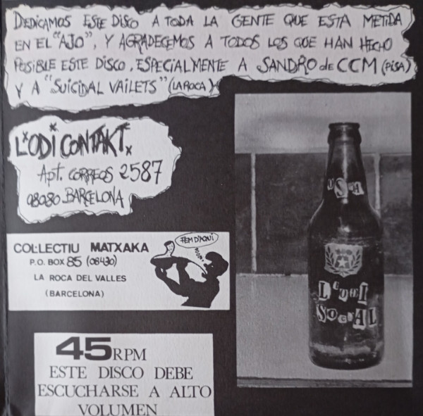 L'Odi Social - Que Pagui Pujol | Col·lectiu Matxaka (L'ODI SOCIAL 001) - 4 L'Odi Social - Que Pagui Pujol | Col·lectiu Matxaka (L'ODI SOCIAL 001) - 4