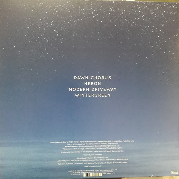 Jon Hopkins - Piano Versions | Domino (RUG1217T) - 2