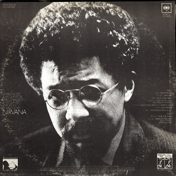 Charles Lloyd - Nirvana | Columbia (CS 9609) - 2