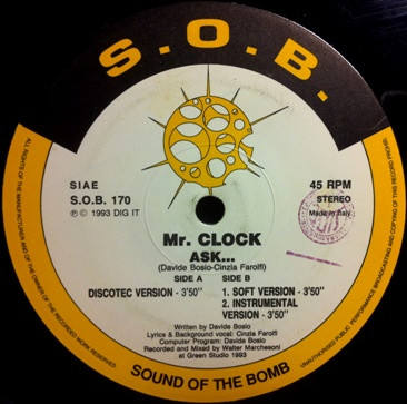 Mr. Clock - Ask... | S.O.B. (Sound Of The Bomb) (SOB 170) - 2 Mr. Clock - Ask... | S.O.B. (Sound Of The Bomb) (SOB 170) - 2
