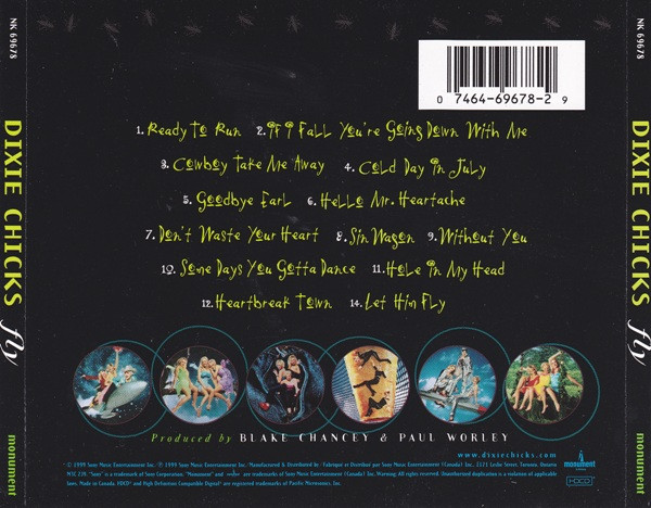 Dixie Chicks - Fly | Monument (NK 69678) - 2 Dixie Chicks - Fly | Monument (NK 69678) - 2