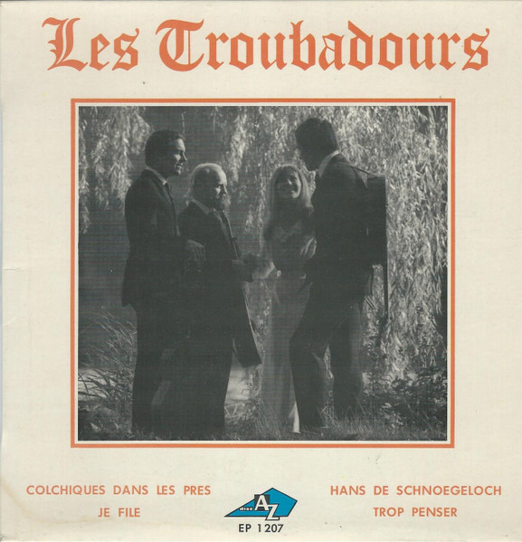 Les Troubadours - Colchiques Dans Les Près | Disc'Az (EP 1 207) - main