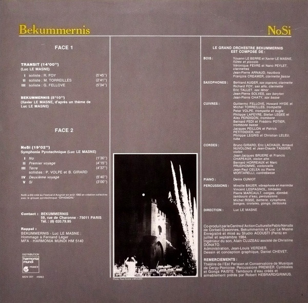 Bekummernis - NoSi | Menelas (MEN 001) - main