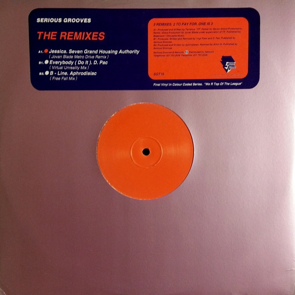Seven Grand Housing Authority / D'Pac / Aphrodisiac - The Remixes | Serious Grooves (SGT 19) - main