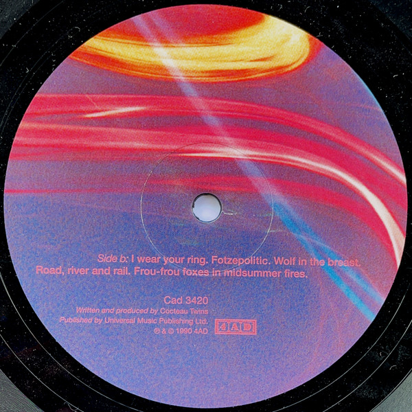 Cocteau Twins - Heaven Or Las Vegas | 4AD (CAD 3420) - 4 Cocteau Twins - Heaven Or Las Vegas | 4AD (CAD 3420) - 4