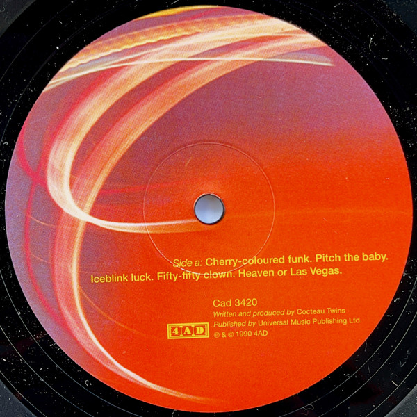 Cocteau Twins - Heaven Or Las Vegas | 4AD (CAD 3420) - 3 Cocteau Twins - Heaven Or Las Vegas | 4AD (CAD 3420) - 3