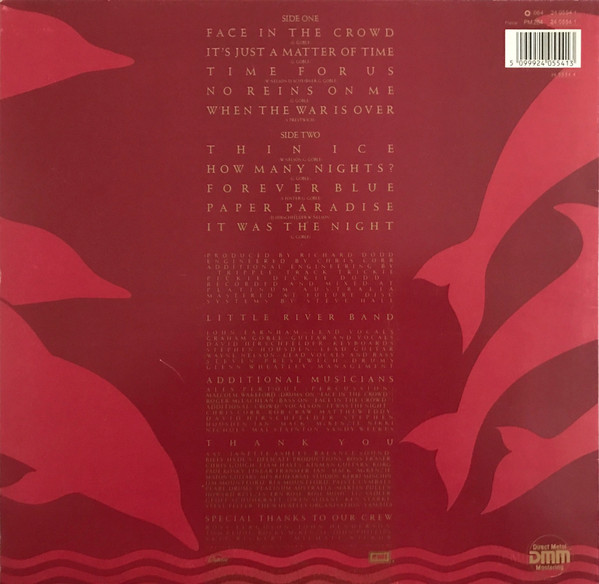 Little River Band - No Reins | Capitol Records (1C 064-24 0554 1) - 2