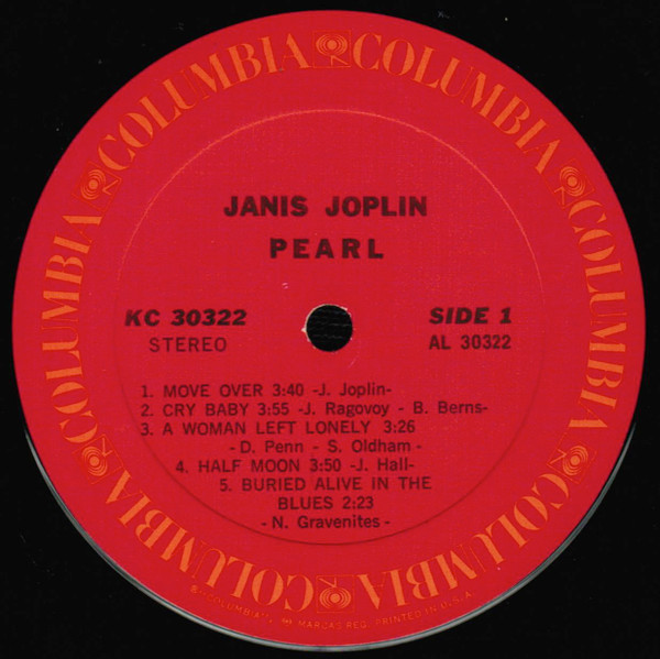 Janis Joplin - Pearl | Columbia (KC 30322) - 3 Janis Joplin - Pearl | Columbia (KC 30322) - 3