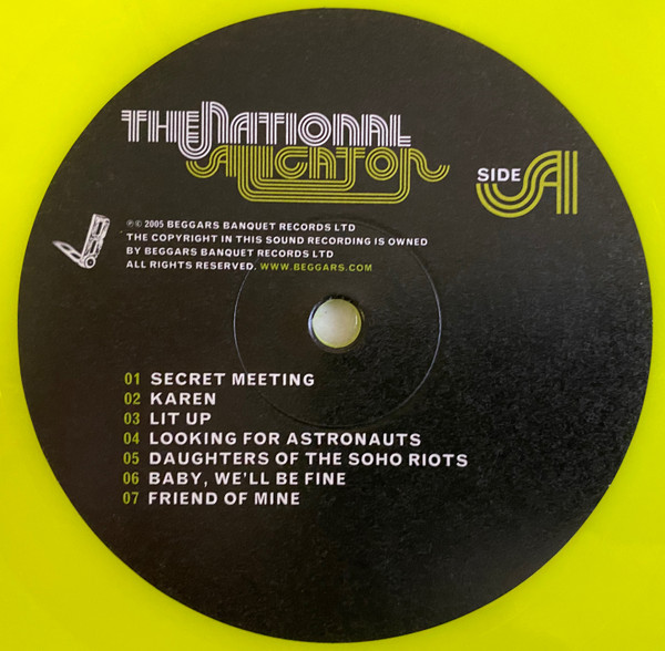 The National - Alligator | Beggars Banquet (BBQLP 241) - 2 The National - Alligator | Beggars Banquet (BBQLP 241) - 2