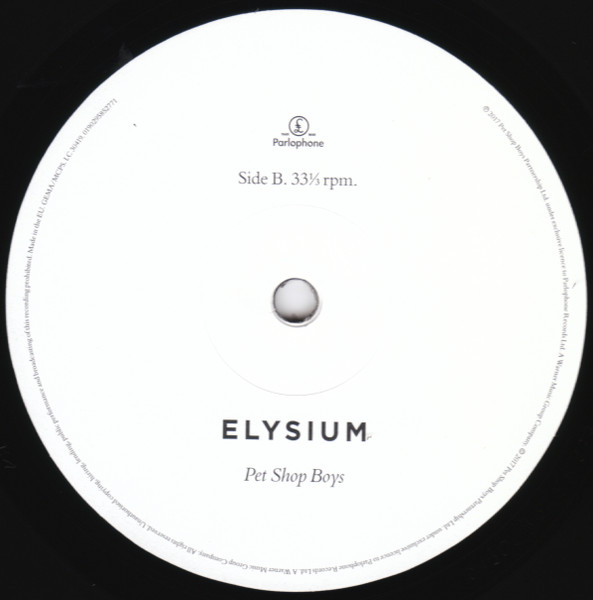 Pet Shop Boys - Elysium | Parlophone (0190295852771) - 4