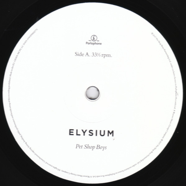 Pet Shop Boys - Elysium | Parlophone (0190295852771) - 3