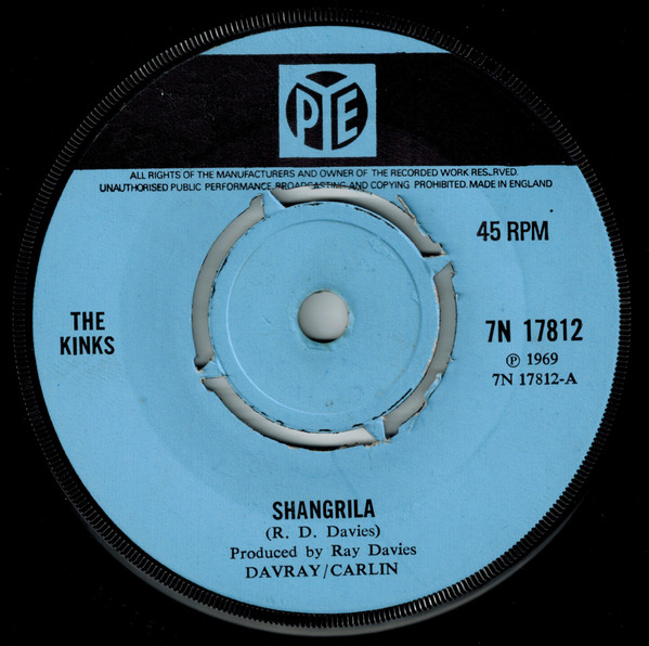 The Kinks - Shangri La | Pye Records (7N 17812) - 3
