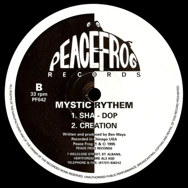 Mystic Rythem - Track Relaxer | Peacefrog Records (PF042) - 2