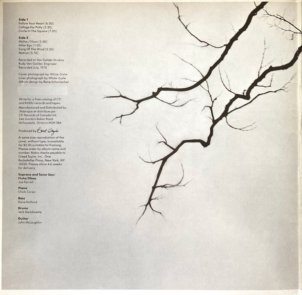 Joe Farrell - Song Of The Wind | CTI Records (63.007) - 2 Joe Farrell - Song Of The Wind | CTI Records (63.007) - 2
