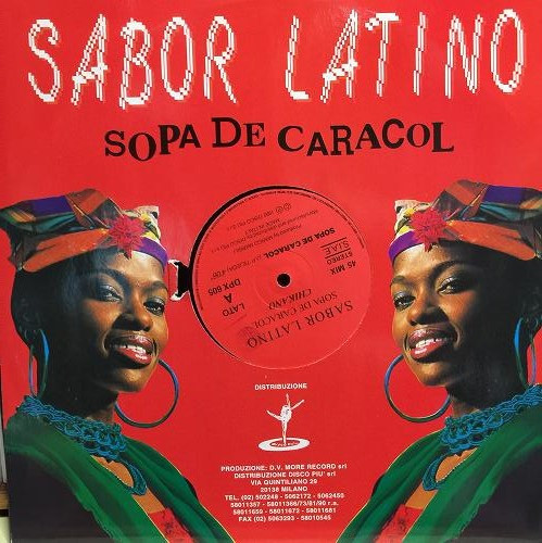 Sabor Latino - Sopa De Caracol (Chikano) | D.V. More Record (DPX 605) - main