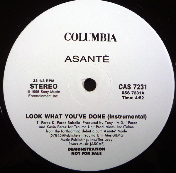 Asante - Look What You've Done | Columbia (CAS 7231) - 2 Asante - Look What You've Done | Columbia (CAS 7231) - 2