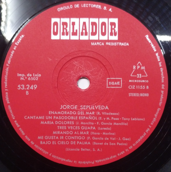 Jorge Sepúlveda - Jorge Sepulveda | Orlador (53249) - 4