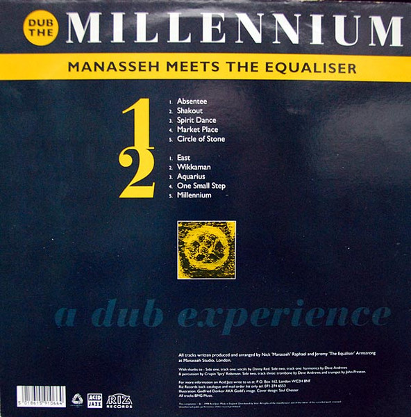 Manasseh Meets The Equalizer - Dub The Millennium | Acid Jazz (JAZID LP106) - 2 Manasseh Meets The Equalizer - Dub The Millennium | Acid Jazz (JAZID LP106) - 2