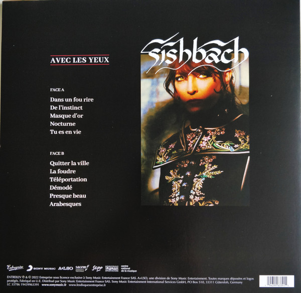 Fishbach - Avec Les Yeux | Entreprise (ENTRE82V) - 2 Fishbach - Avec Les Yeux | Entreprise (ENTRE82V) - 2