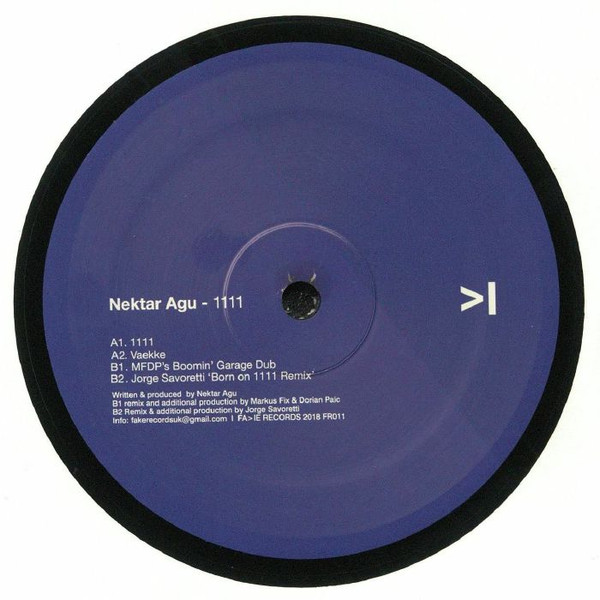 Nektar Agu - 1111 | Fa>Ie Records (FR011) - main