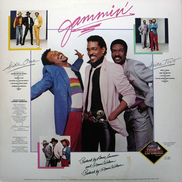 The Gap Band - Gap Band V - Jammin' | Total Experience Records (TE-1-3004) - 2 The Gap Band - Gap Band V - Jammin' | Total Experience Records (TE-1-3004) - 2