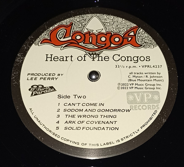 The Congos - Heart Of The Congos | VP Records (VPRL4237) - 4