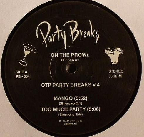 Simoncino - On The Prowl Presents: OTP Party Breaks # 4 | Party Breaks (PB - 004)
