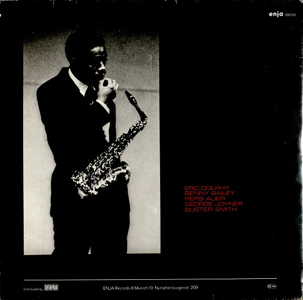 Eric Dolphy - Berlin Concerts | Enja Records (enja 3007 + 9) - 4 Eric Dolphy - Berlin Concerts | Enja Records (enja 3007 + 9) - 4