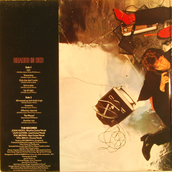 The Records - Shades In Bed | Virgin (V2122) - 2