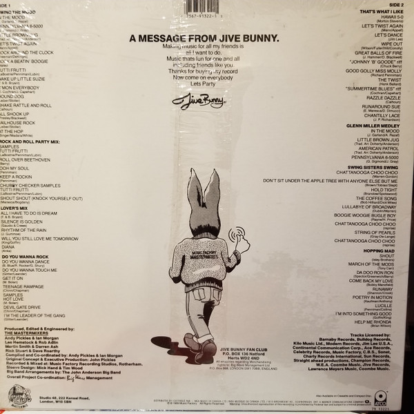 Jive Bunny And The Mastermixers - The Album (C'C'Come On Everybody) | Music Factory (ST-897665) - 2